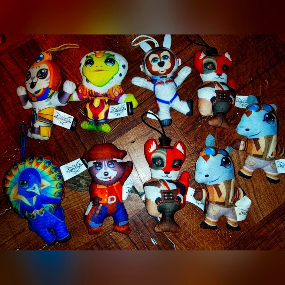 The Masked Singer McDonald Happy Meal Toy Lot